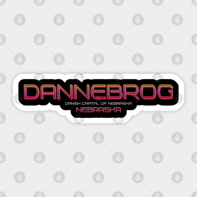 Dannebrog Sticker by wiswisna